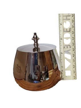 Melissa Rice at Home Signature scented candle Stainless steel 14.8 oz